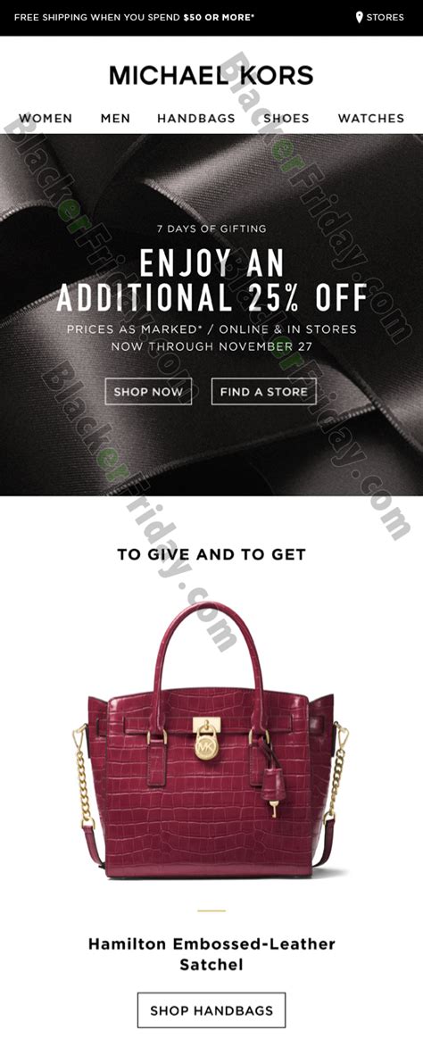 michael kors black friday ad 2015|michael kors sale 2023.